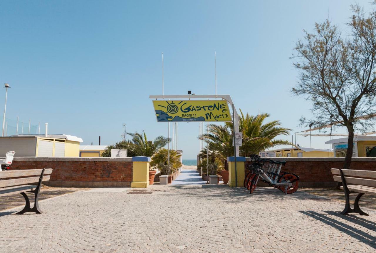 Hotel Atlantic Vista Mare Pesaro Eksteriør billede